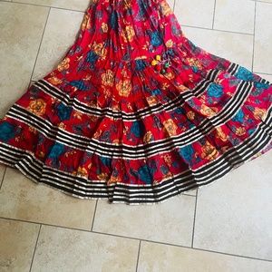 Colorful Red Lehenga